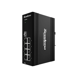 SIS75-1GH8GP-V Switch Công nghiệp Scodeno 9 cổng 1*2.5G Base-X, 8*10/100/1000 Base-T PoE